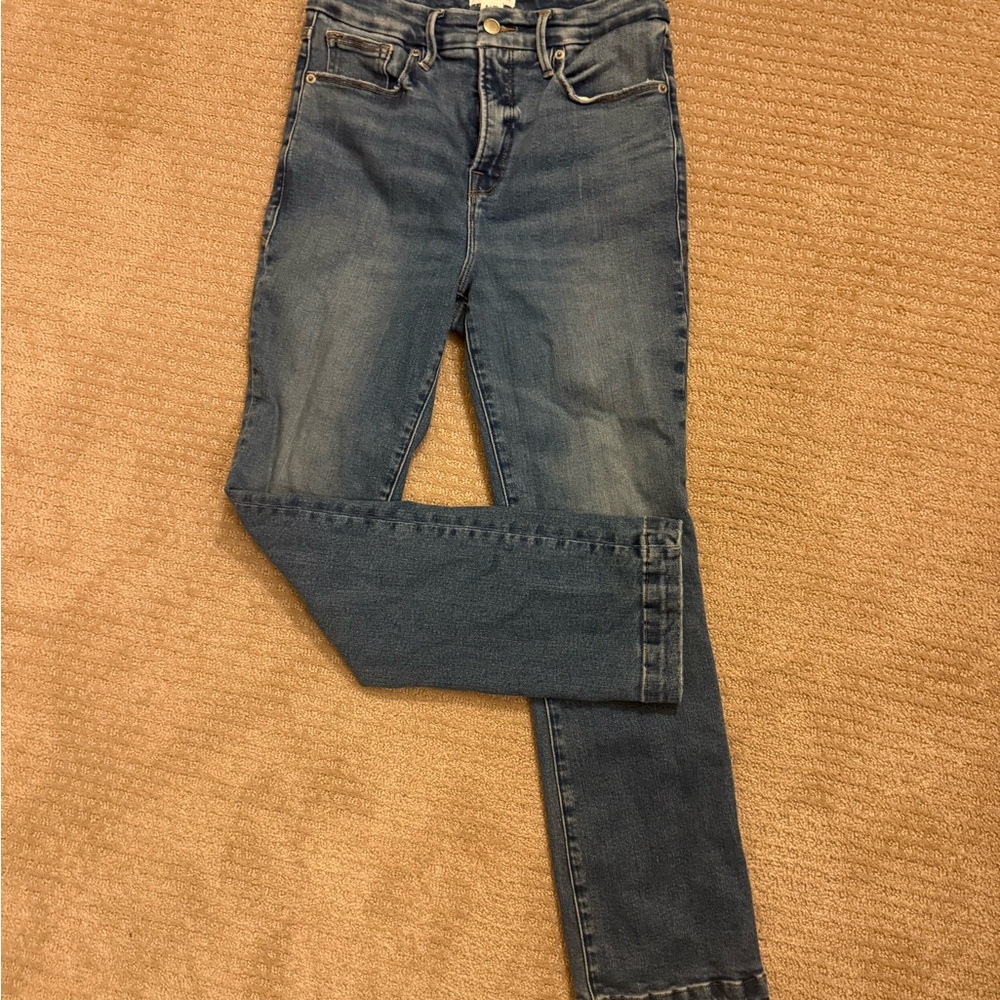 Good American Blue Skinny Jeans
